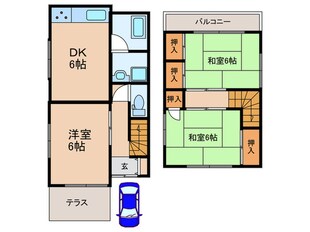 リッツハウス神戸高尾通の物件間取画像